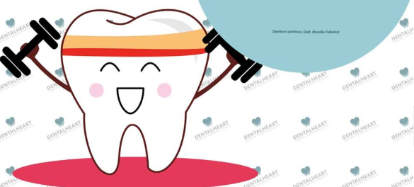 relazione denti sport